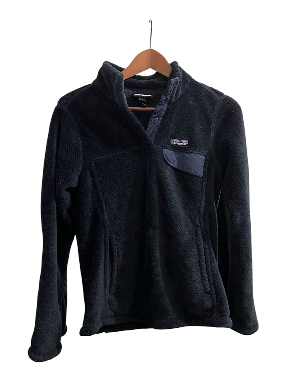 Blue Patagonia Fleece Pullover Small